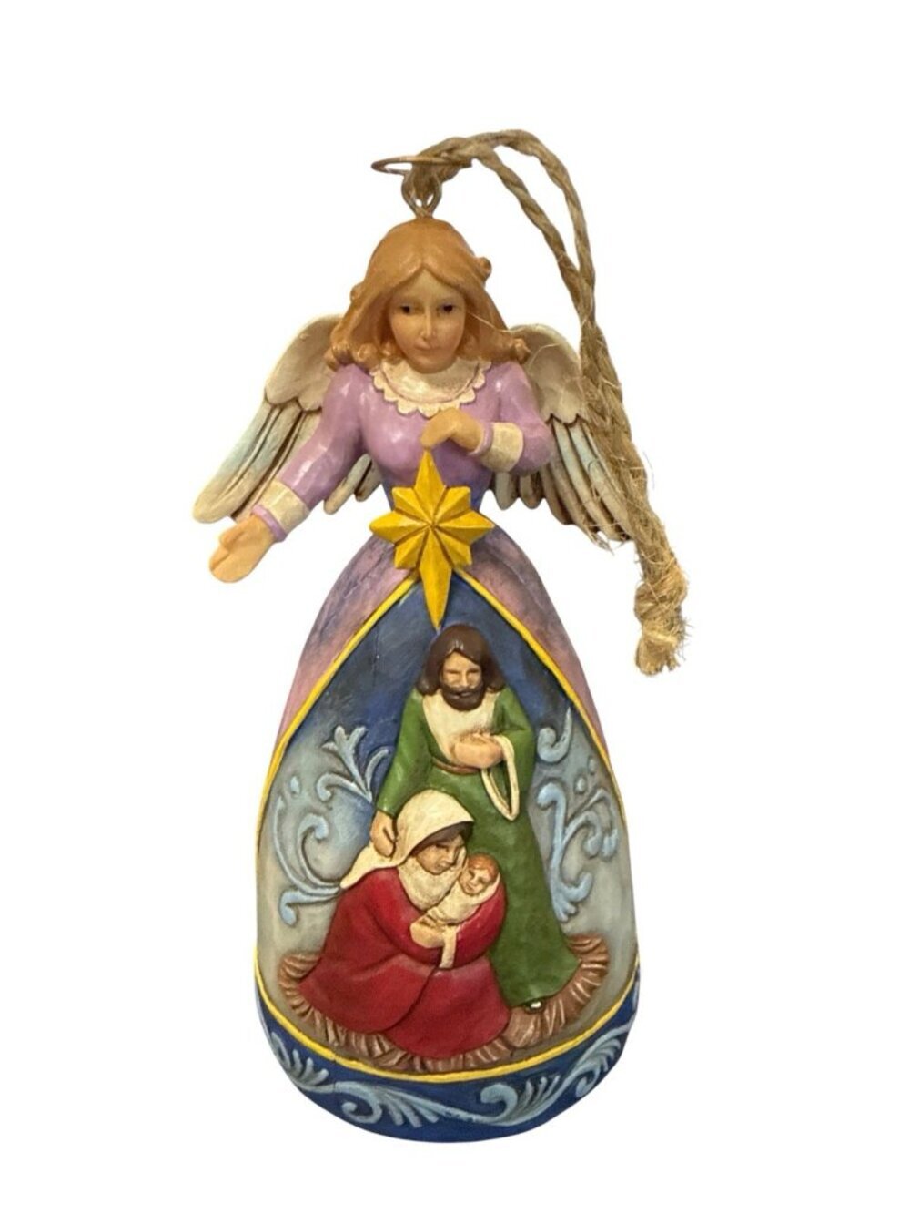 Jim Shore Heartwood Creek Angel Ornament Nativity Scene 4011913 New Open Box '08